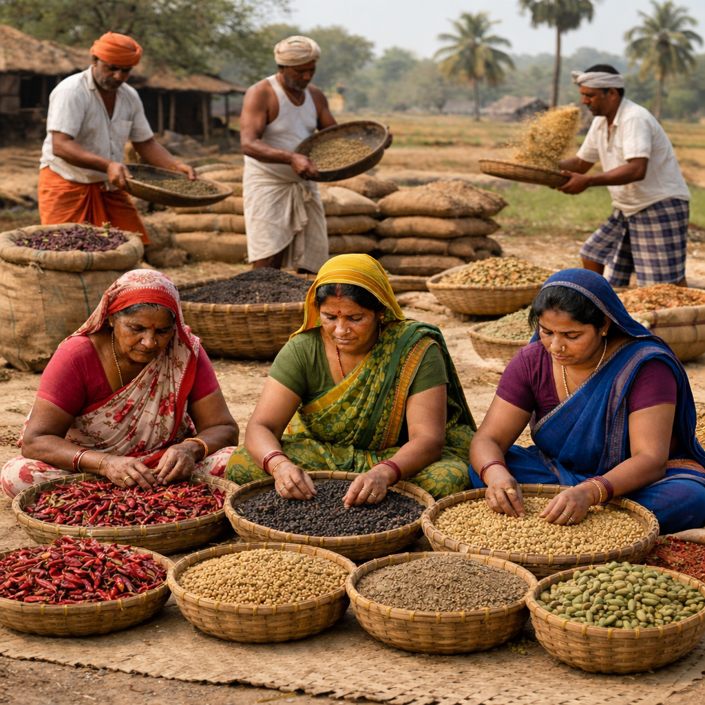 Indian spice farming and export by Farm To Flavour